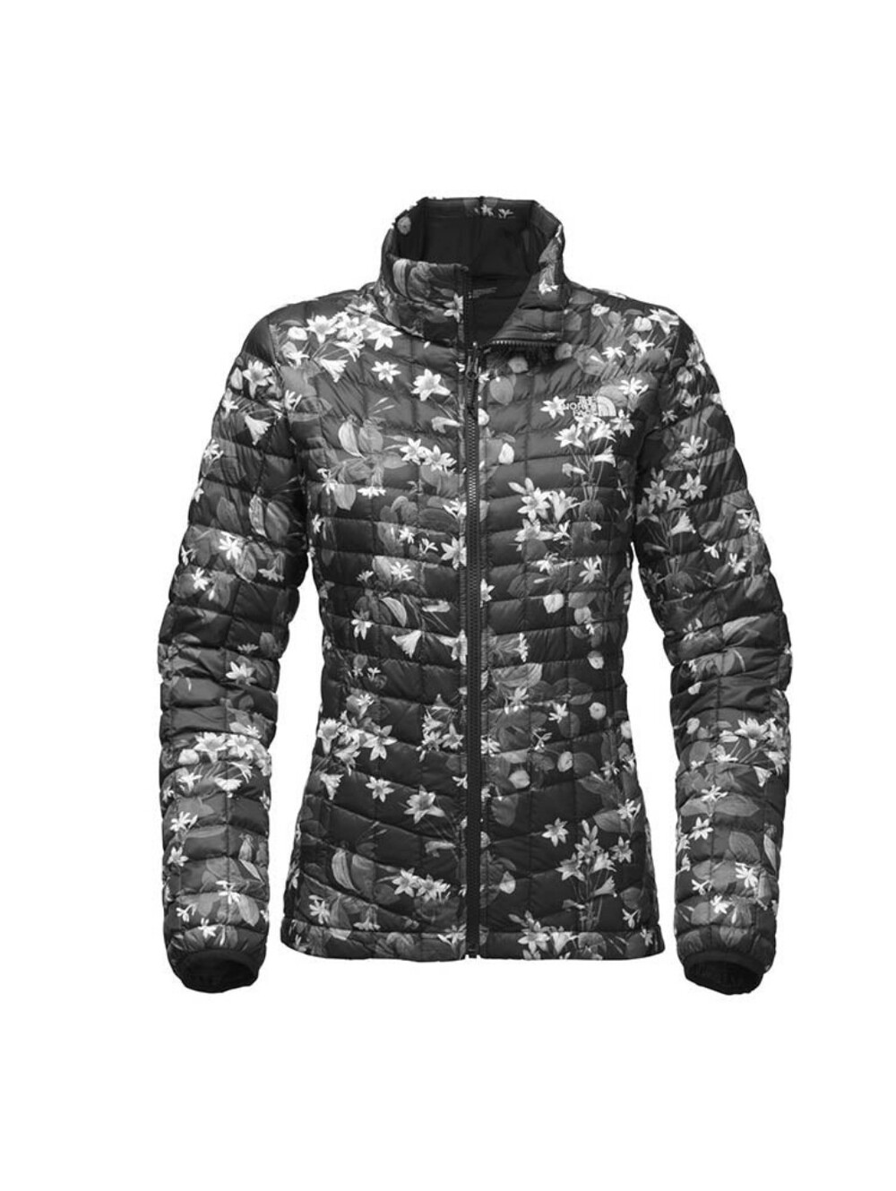 THE NORTH FACE Thermoball Floral Full Zip Jacket Packable Womens Sz M